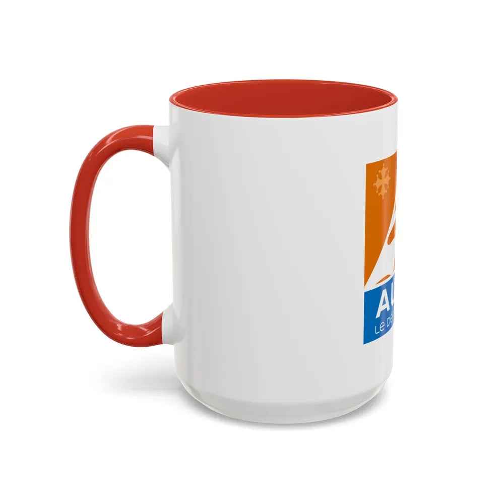 Flag of Aude France - Accent Coffee Mug-Go Mug Yourself