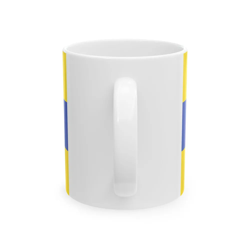 Flag of Neustadt an der Waldnaab Germany - White Coffee Mug-Go Mug Yourself