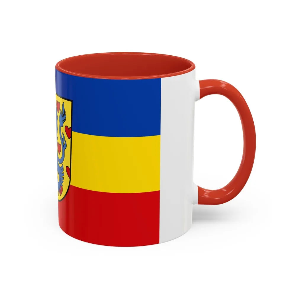 Flag of Gifhorn Germany - Accent Coffee Mug-Go Mug Yourself