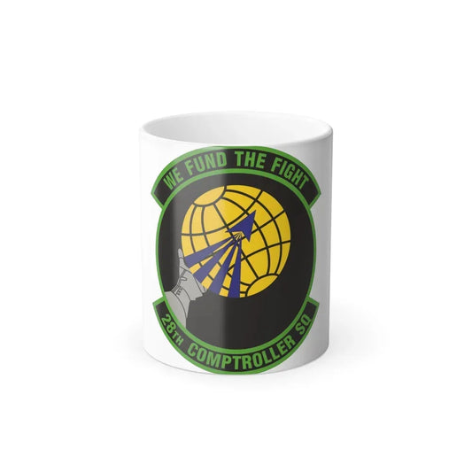 28th Comptroller Squadron (U.S. Air Force) Color Changing Coffee Mug 11oz - Go Mug Yourself
