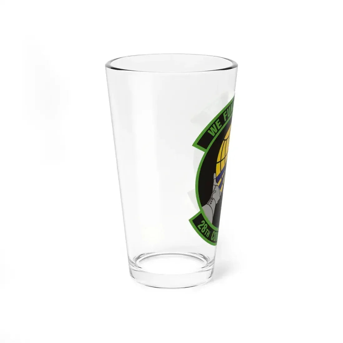 28th Comptroller Squadron (U.S. Air Force) Pint Glass 16oz - Go Mug Yourself