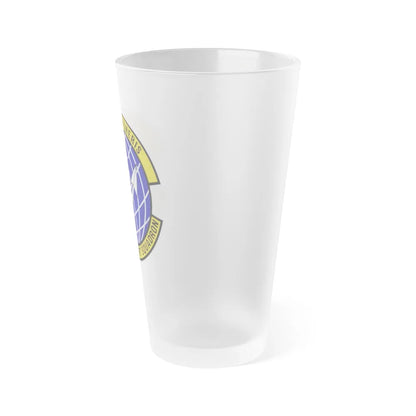 28th Force Support Squadron (U.S. Air Force) Frosted Pint Glass 16oz-Go Mug Yourself