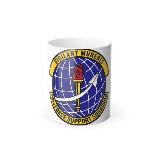 28th Force Support Squadron (U.S. Air Force) Color Changing Coffee Mug 11oz - Go Mug Yourself