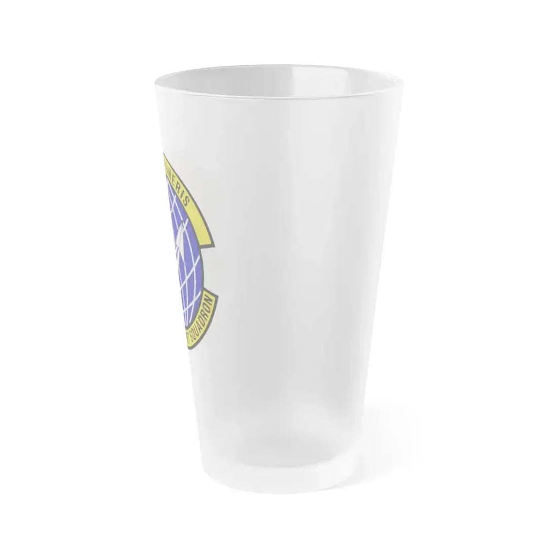 28th Force Support Squadron (U.S. Air Force) Frosted Pint Glass 16oz - Go Mug Yourself