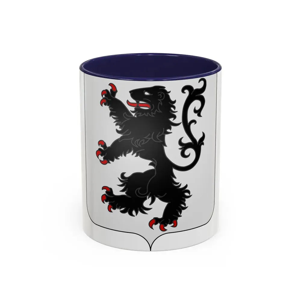 28th Infantry Regiment (U.S. Army) Accent Coffee Mug 11oz Navy - Go Mug Yourself