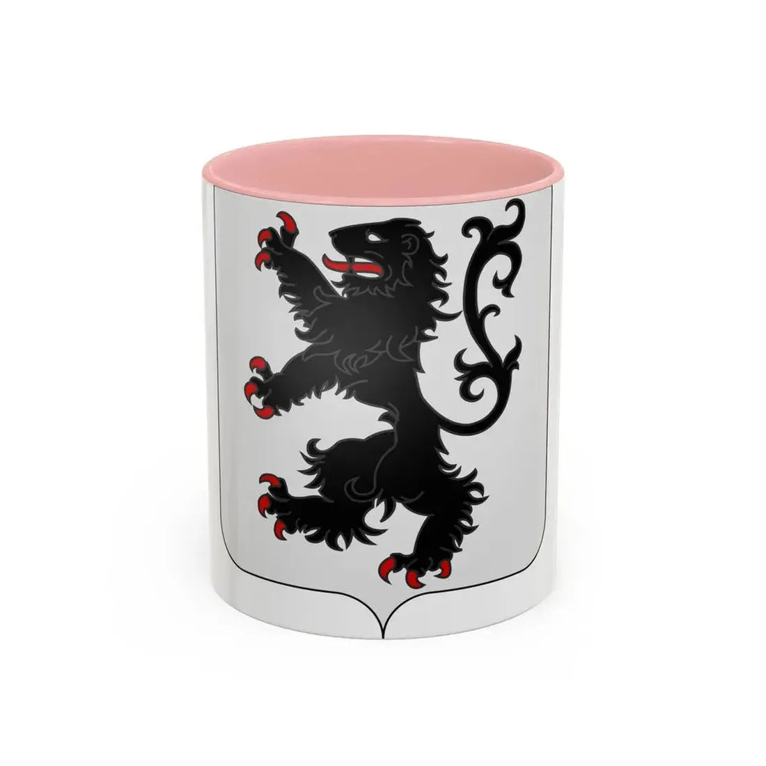 28th Infantry Regiment (U.S. Army) Accent Coffee Mug 11oz Pink - Go Mug Yourself