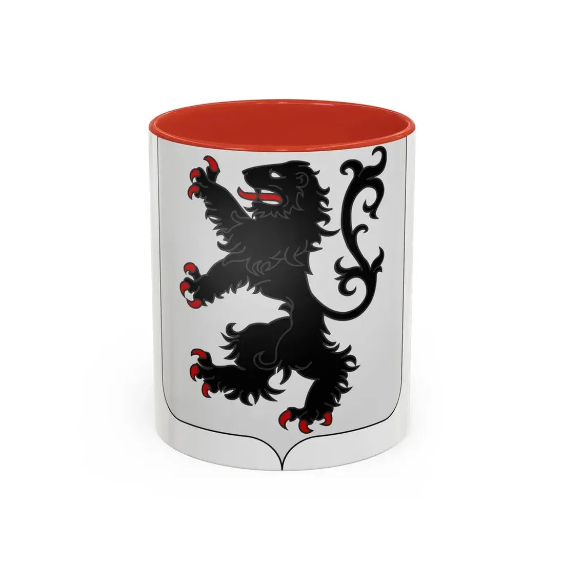 28th Infantry Regiment (U.S. Army) Accent Coffee Mug 11oz Red - Go Mug Yourself