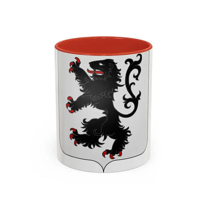 28th Infantry Regiment (U.S. Army) Accent Coffee Mug 11oz Red - Go Mug Yourself