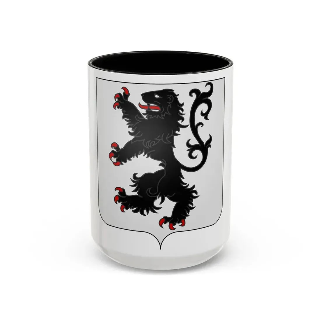 28th Infantry Regiment (U.S. Army) Accent Coffee Mug 15oz Black - Go Mug Yourself