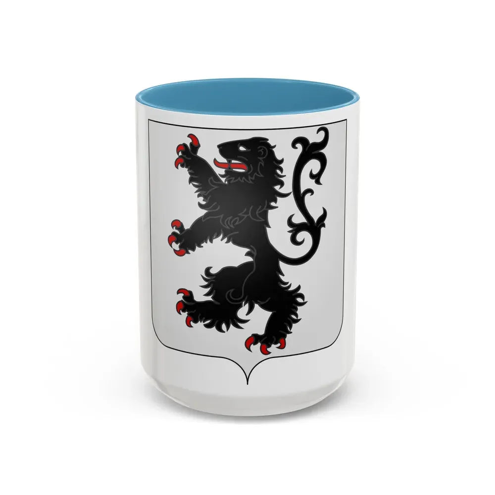 28th Infantry Regiment (U.S. Army) Accent Coffee Mug 15oz Light Blue - Go Mug Yourself