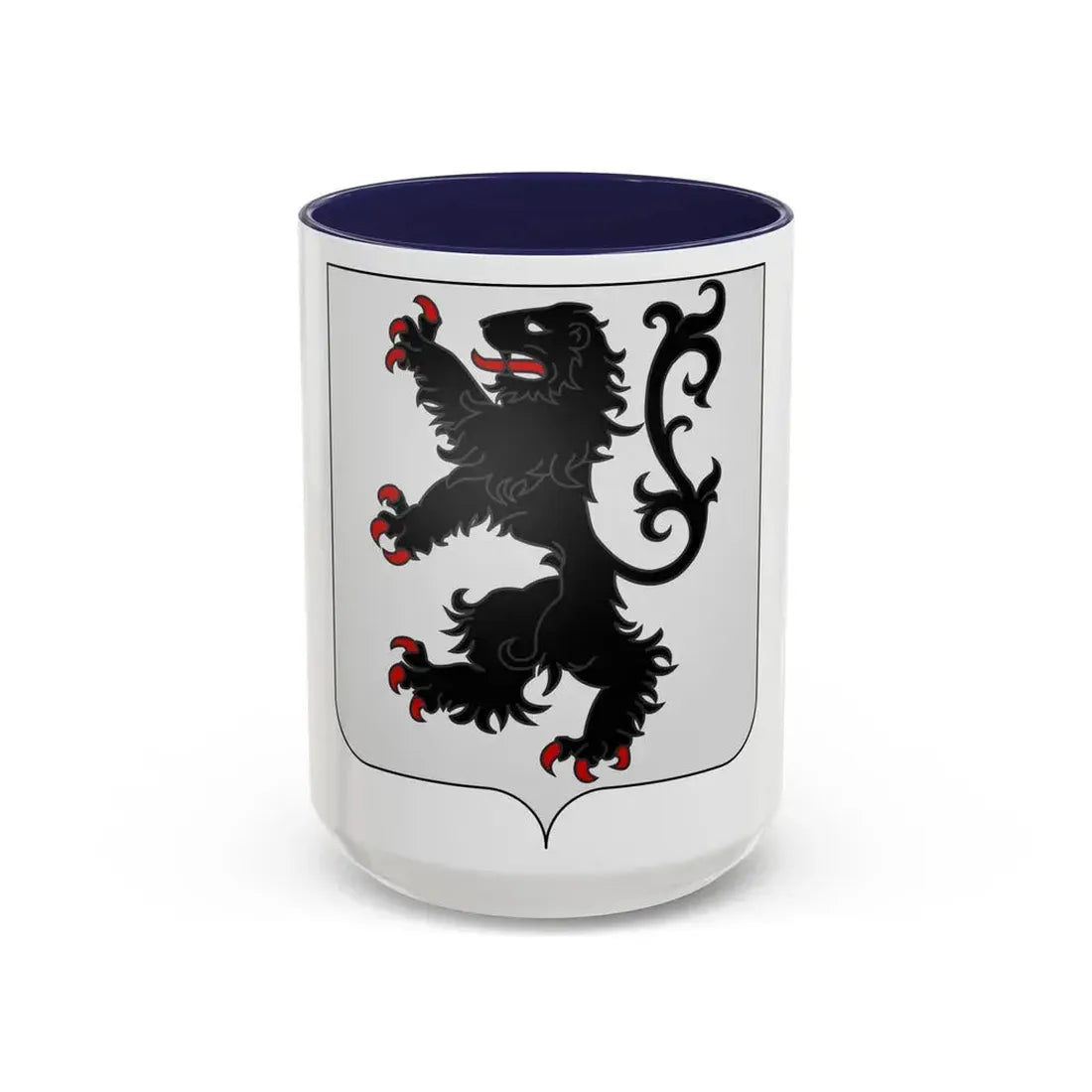 28th Infantry Regiment (U.S. Army) Accent Coffee Mug 15oz Navy - Go Mug Yourself