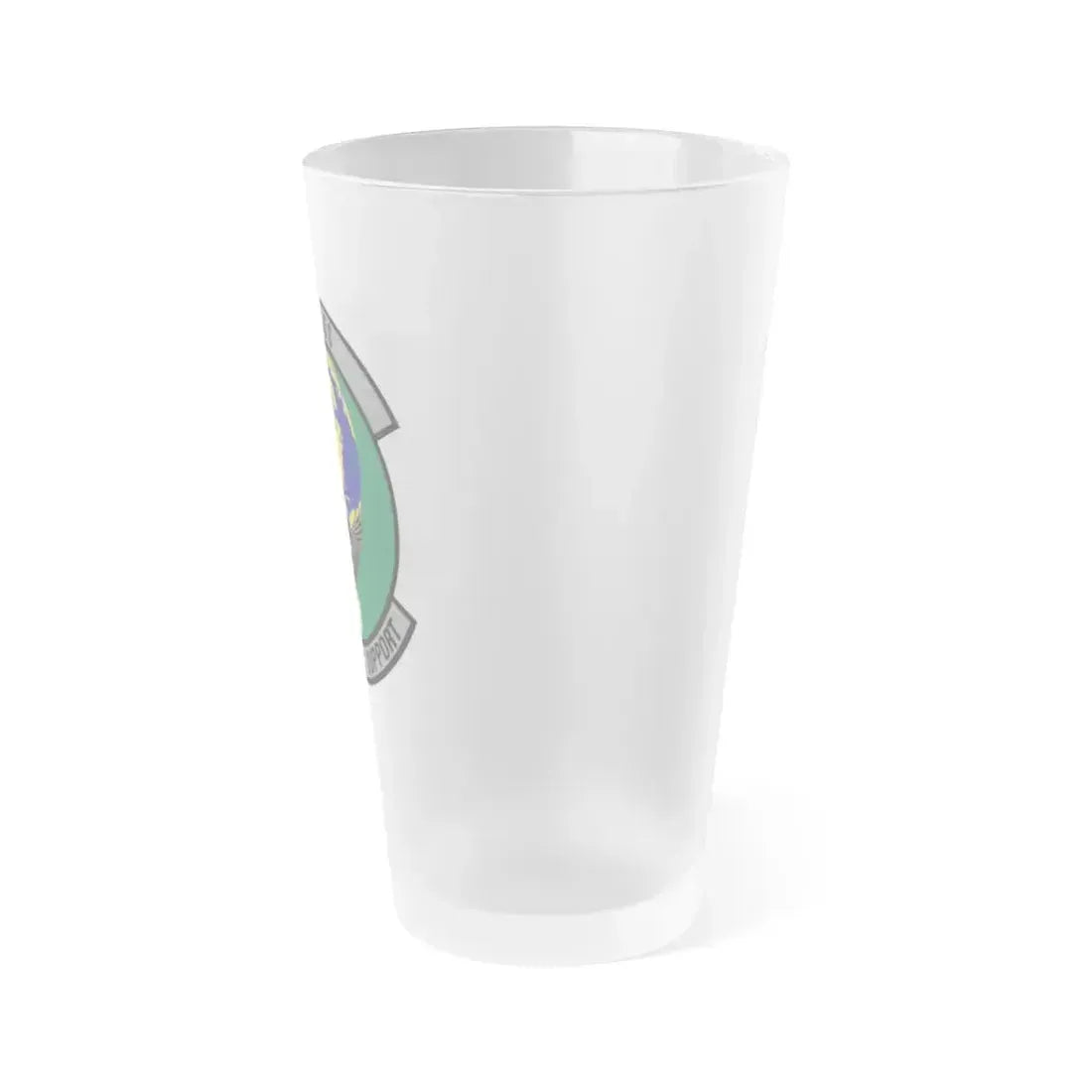 28th Logistics Support Squadron (U.S. Air Force) Frosted Pint Glass 16oz - Go Mug Yourself