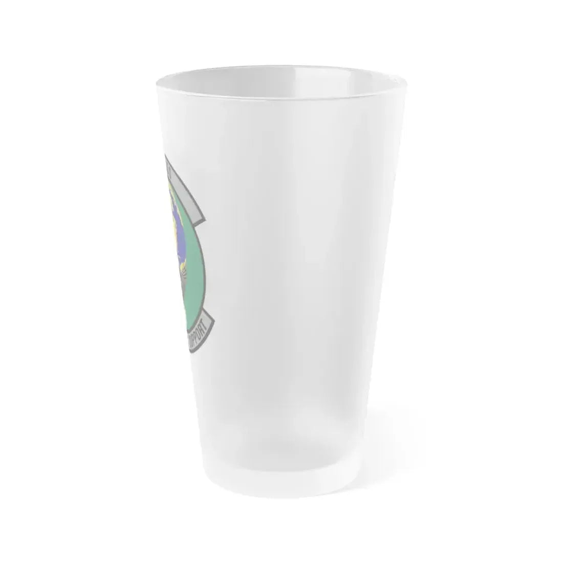 28th Logistics Support Squadron (U.S. Air Force) Frosted Pint Glass 16oz - Go Mug Yourself