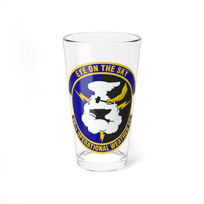 28th Operational Weather Squadron (U.S. Air Force) Pint Glass 16oz-16oz-Go Mug Yourself