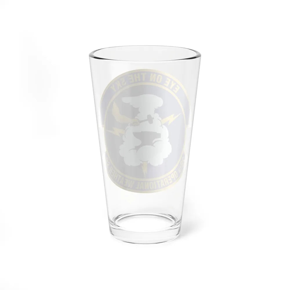 28th Operational Weather Squadron (U.S. Air Force) Pint Glass 16oz-Go Mug Yourself