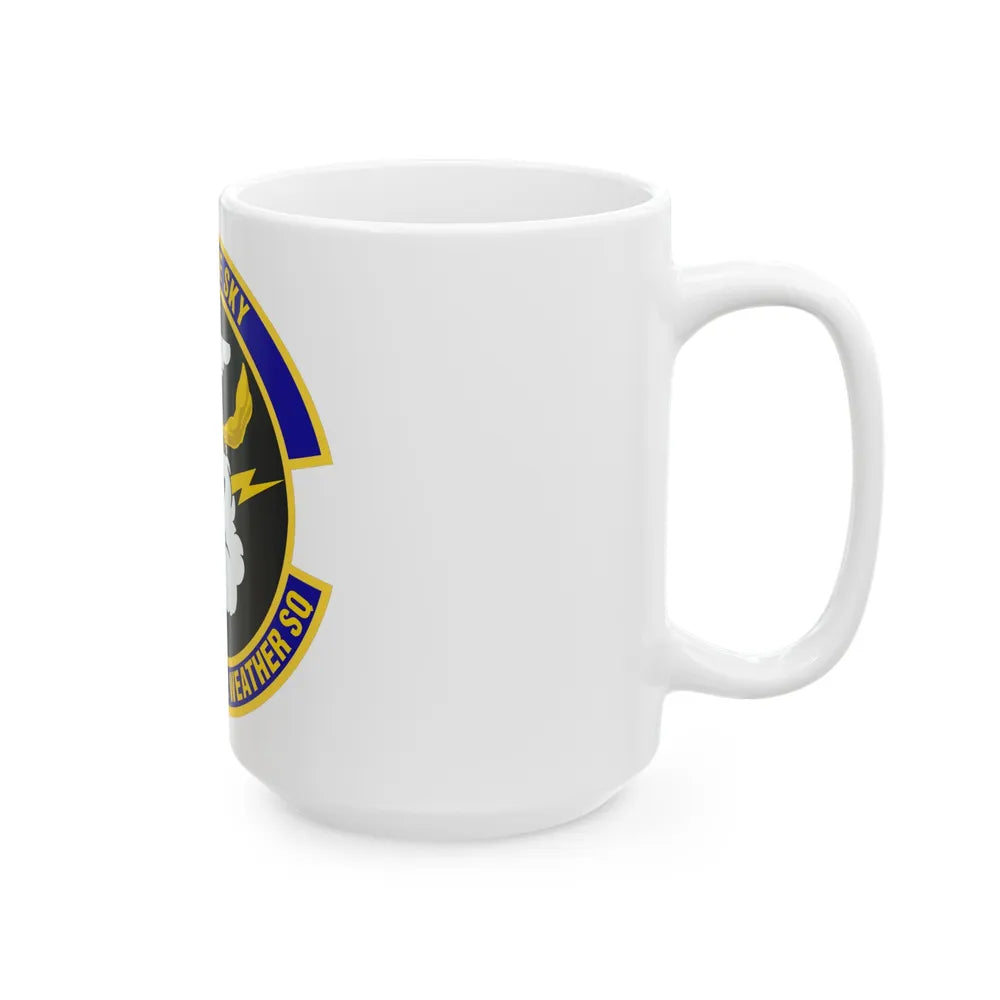 28th Operational Weather Squadron (U.S. Air Force) White Coffee Mug-Go Mug Yourself