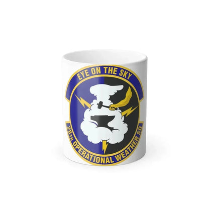 28th Operational Weather Squadron (U.S. Air Force) Color Changing Coffee Mug 11oz - Go Mug Yourself