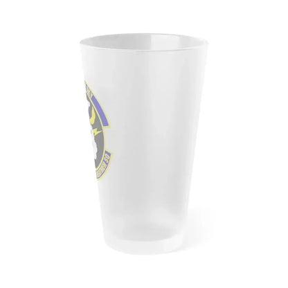 28th Operational Weather Squadron (U.S. Air Force) Frosted Pint Glass 16oz - Go Mug Yourself