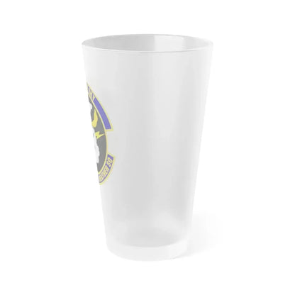 28th Operational Weather Squadron (U.S. Air Force) Frosted Pint Glass 16oz - Go Mug Yourself