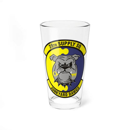 28th Supply Squadron (U.S. Air Force) Pint Glass 16oz-16oz-Go Mug Yourself