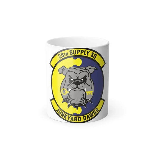28th Supply Squadron (U.S. Air Force) Color Changing Coffee Mug 11oz - Go Mug Yourself