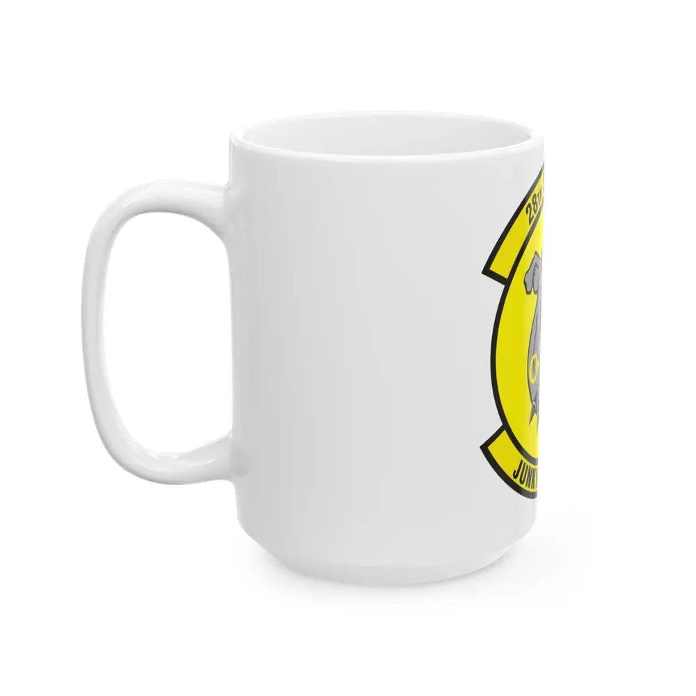 28th Supply Squadron (U.S. Air Force) White Coffee Mug - Go Mug Yourself
