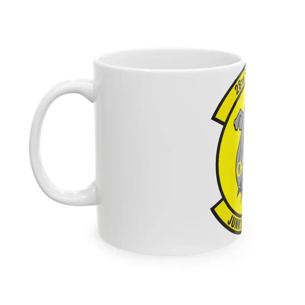 28th Supply Squadron (U.S. Air Force) White Coffee Mug - Go Mug Yourself