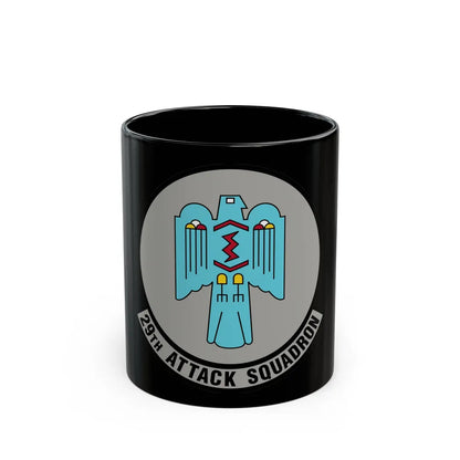 29 Attack Squadron ACC (U.S. Air Force) Black Coffee Mug-11oz-Go Mug Yourself