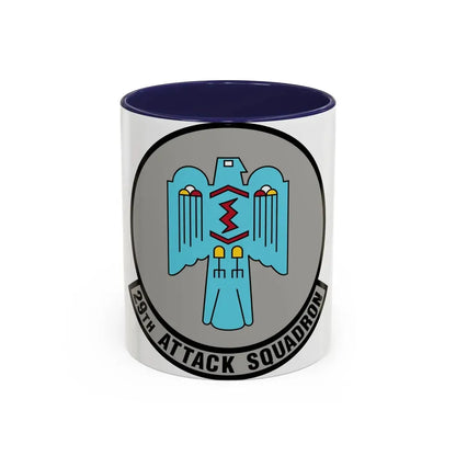 29 Attack Squadron ACC (U.S. Air Force) Accent Coffee Mug 11oz Navy - Go Mug Yourself