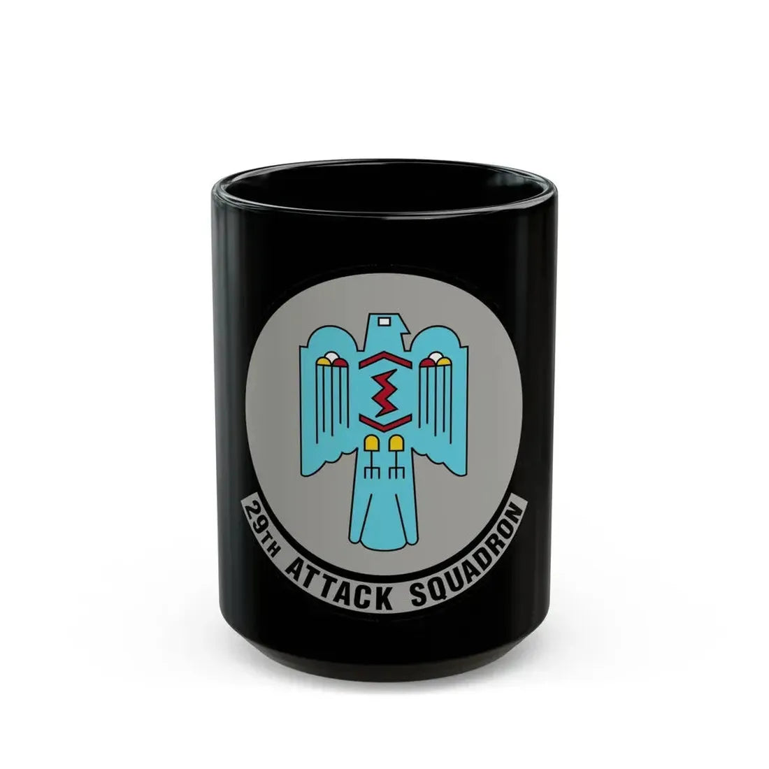 29 Attack Squadron ACC (U.S. Air Force) Black Coffee Mug 15oz - Go Mug Yourself