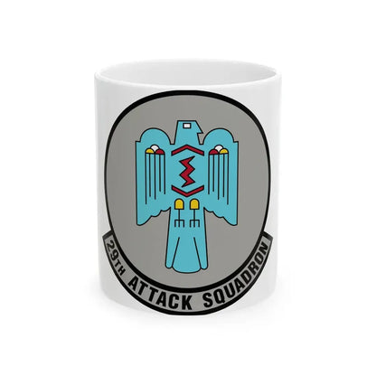 29 Attack Squadron ACC (U.S. Air Force) White Coffee Mug 11oz - Go Mug Yourself