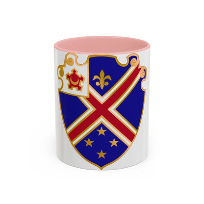 29 Engineer Battalion (U.S. Army) Accent Coffee Mug-11oz-Pink-Go Mug Yourself