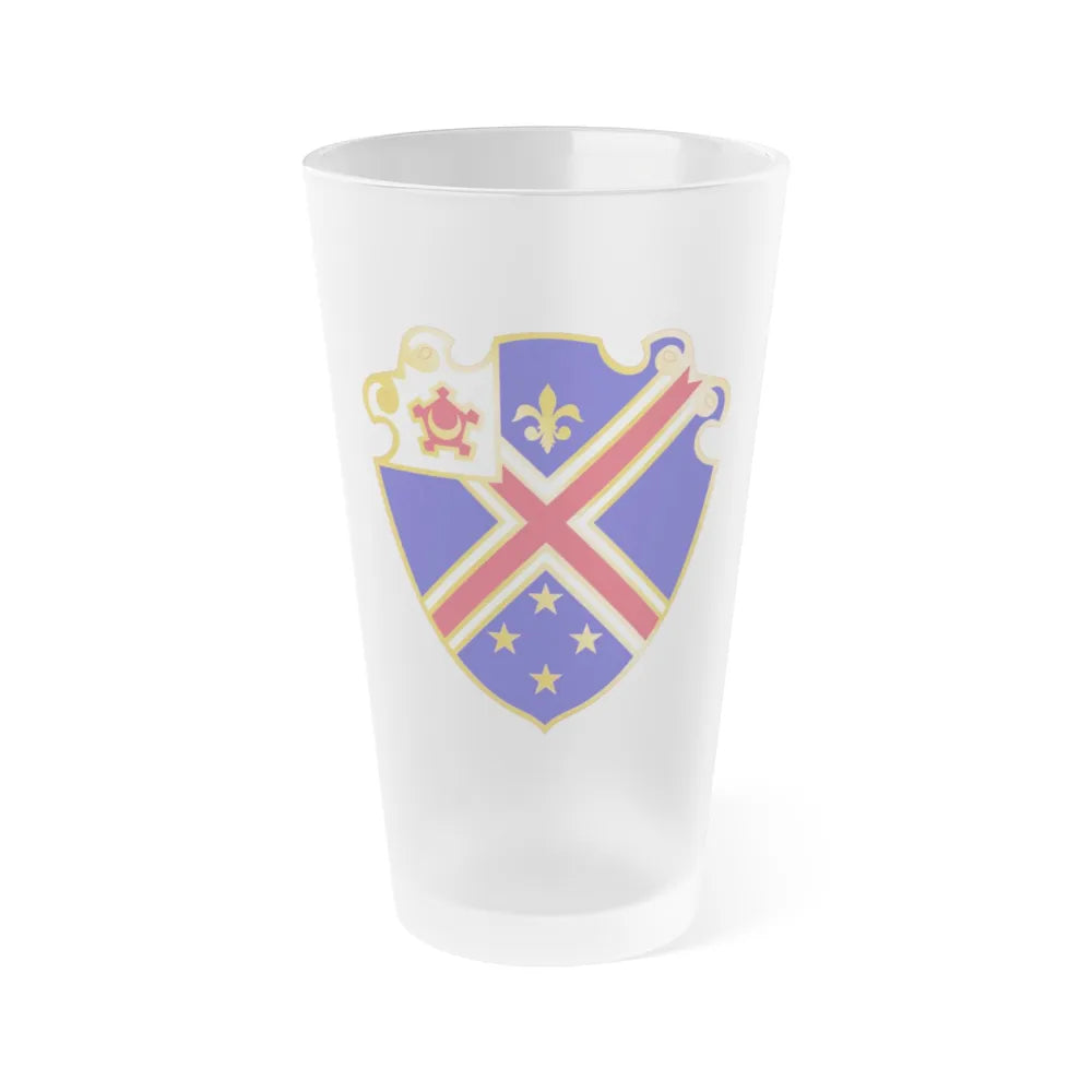 29 Engineer Battalion (U.S. Army) Frosted Pint Glass 16oz-Go Mug Yourself