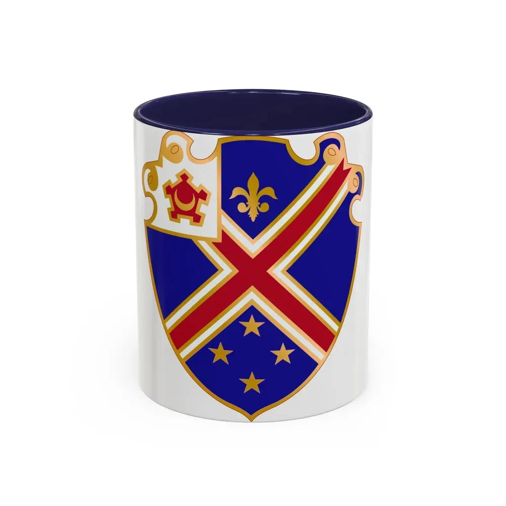 29 Engineer Battalion (U.S. Army) Accent Coffee Mug 11oz Navy - Go Mug Yourself