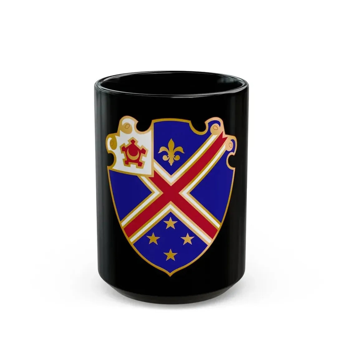 29 Engineer Battalion (U.S. Army) Black Coffee Mug 15oz - Go Mug Yourself