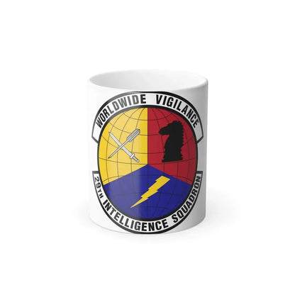 29 Intelligence Squadron ACC (U.S. Air Force) Color Changing Coffee Mug 11oz - Go Mug Yourself