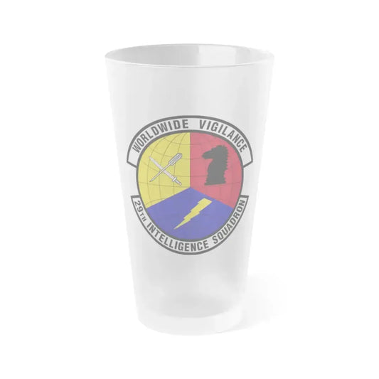 29 Intelligence Squadron ACC (U.S. Air Force) Frosted Pint Glass 16oz 16oz Frosted - Go Mug Yourself