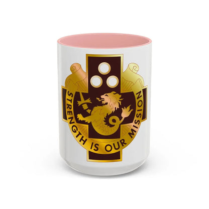 29 Surgical Hospital (U.S. Army) Accent Coffee Mug-15oz-Pink-Go Mug Yourself