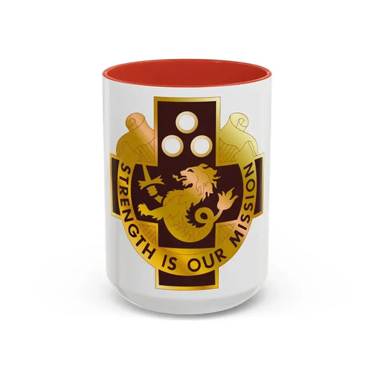 29 Surgical Hospital (U.S. Army) Accent Coffee Mug 15oz Red - Go Mug Yourself