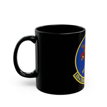 29 Training Systems Sq ACC (U.S. Air Force) Black Coffee Mug-Go Mug Yourself