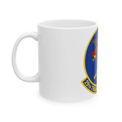 29 Training Systems Sq ACC (U.S. Air Force) White Coffee Mug-Go Mug Yourself