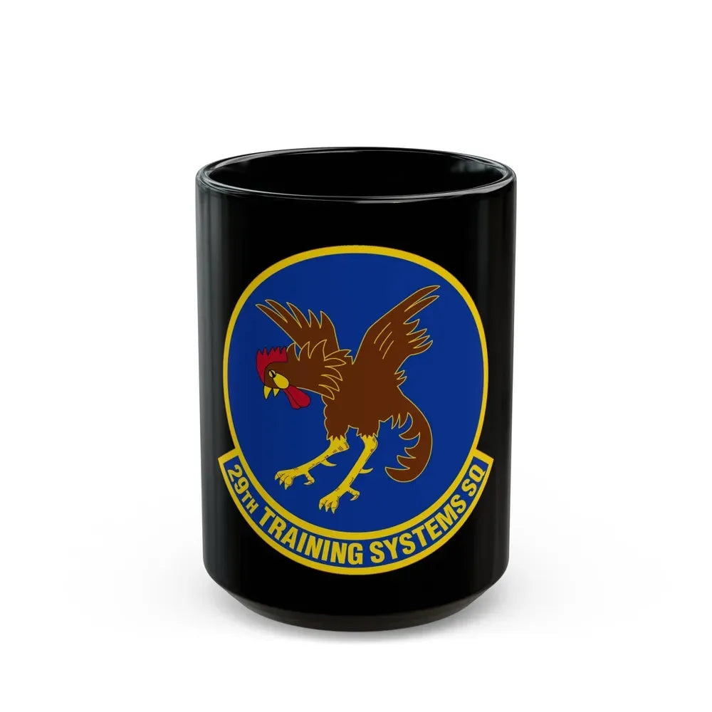 29 Training Systems Sq ACC (U.S. Air Force) Black Coffee Mug 15oz - Go Mug Yourself