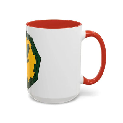 290 Military Police Brigade 2 (U.S. Army) Accent Coffee Mug - Go Mug Yourself