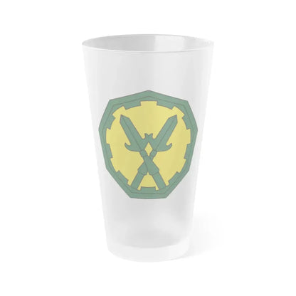 290 Military Police Brigade 2 (U.S. Army) Frosted Pint Glass 16oz Default Title - Go Mug Yourself
