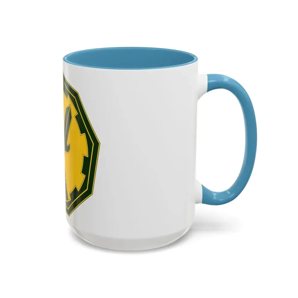 290 Military Police Brigade 3 (U.S. Army) Accent Coffee Mug - Go Mug Yourself