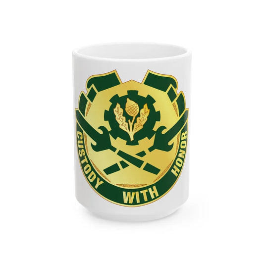 290 Military Police Brigade (U.S. Army) White Coffee Mug-15oz-Go Mug Yourself