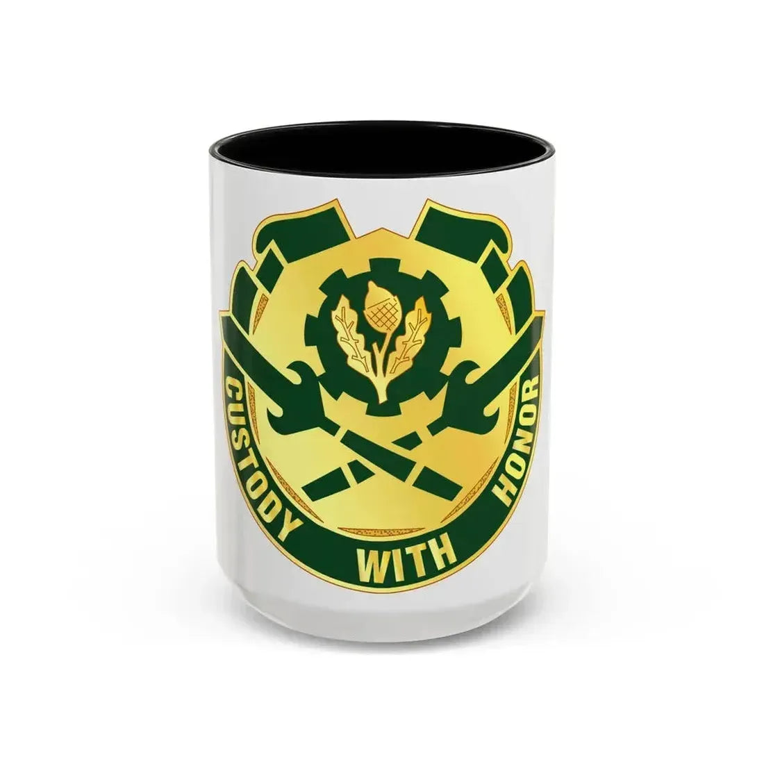 290 Military Police Brigade (U.S. Army) Accent Coffee Mug - Go Mug Yourself