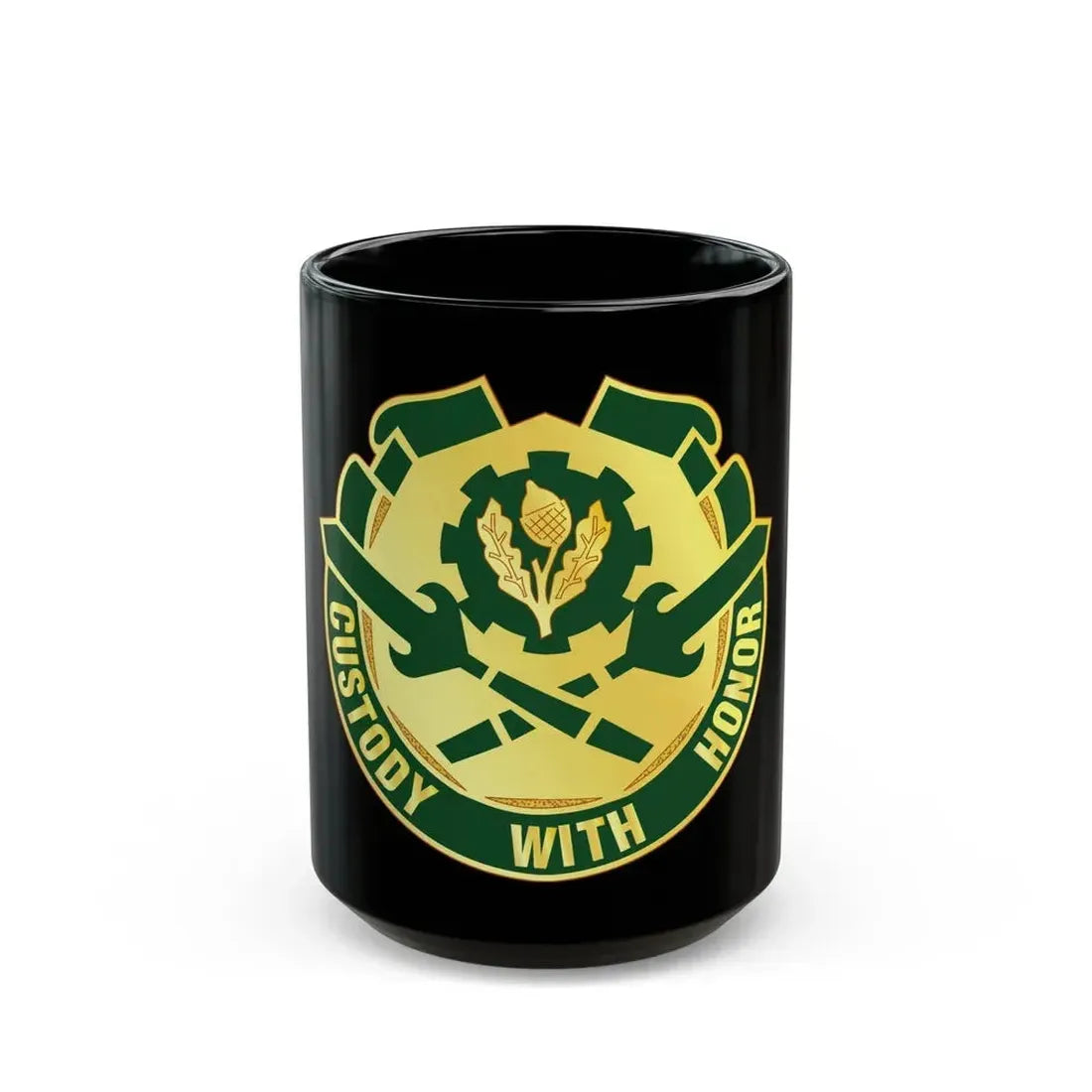 290 Military Police Brigade (U.S. Army) Black Coffee Mug 15oz - Go Mug Yourself
