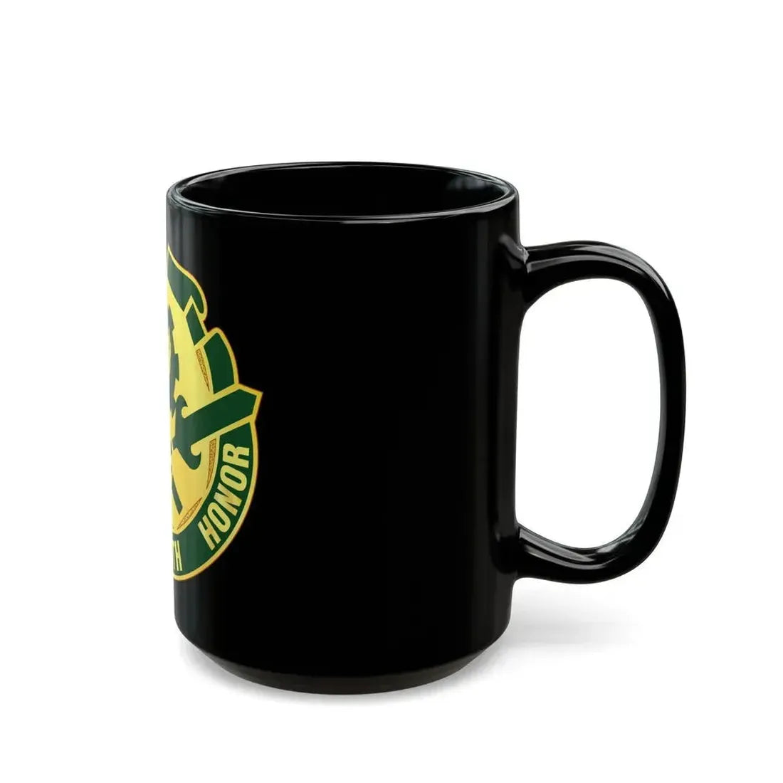 290 Military Police Brigade (U.S. Army) Black Coffee Mug - Go Mug Yourself
