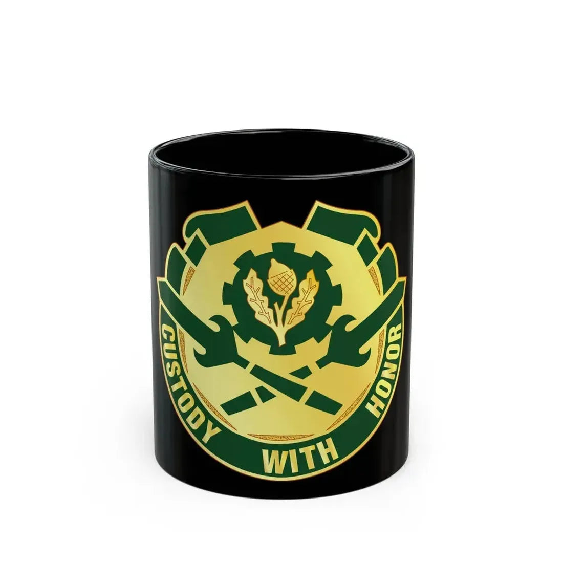 290 Military Police Brigade (U.S. Army) Black Coffee Mug - Go Mug Yourself
